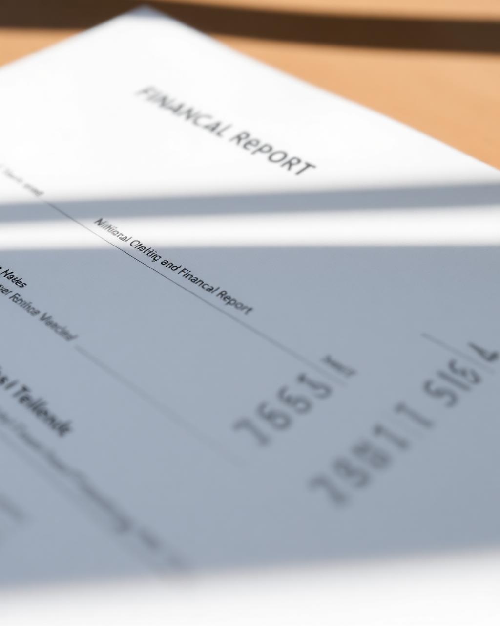 Detail of a NetSuite financial report produced by Acion